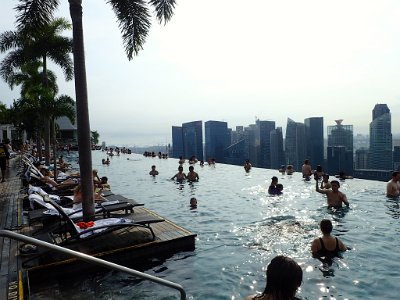 Singapore - Marina Bay Sands - Infinity Pool - Nov 7, 2015